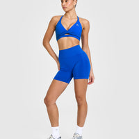 Unified Twist Sports Bra | Cobalt Blue