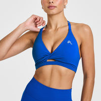 Unified Twist Sports Bra | Cobalt Blue