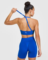 Unified Twist Sports Bra | Cobalt Blue