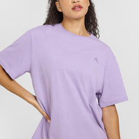 Classic Oversized Lightweight T-Shirt | Wisteria Purple
