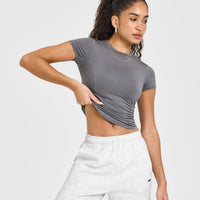 Mellow™ Soft Short Sleeve T-Shirt | Ash Grey