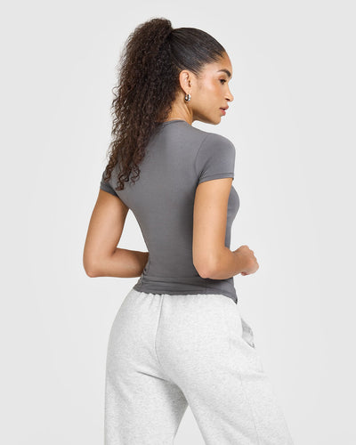 Mellow™ Soft Short Sleeve T-Shirt | Ash Grey