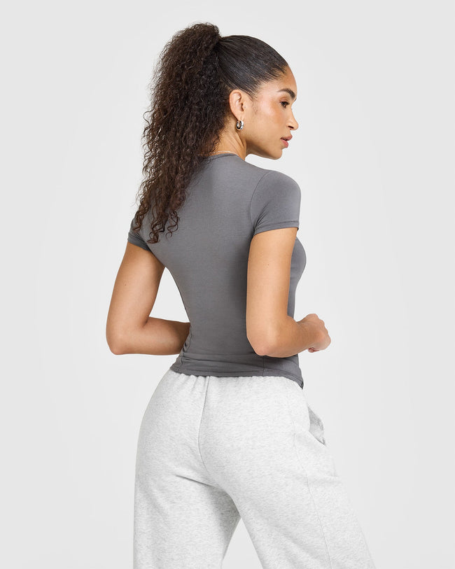 Mellow™ Soft Short Sleeve T-Shirt | Ash Grey