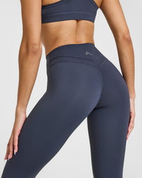 Unified High Waisted Leggings | True Blue