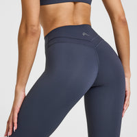 Unified High Waisted Leggings | True Blue