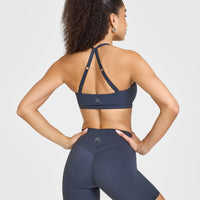Unified Twist Sports Bra | True Blue