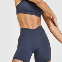 Unified Wrap Shorts 6" | True Blue