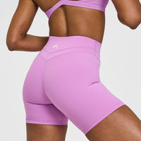 Unified High Waisted Shorts 6" | Orchid Purple