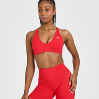 Unified Micro Bralette | Muscle Mommy Red