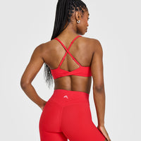 Unified Micro Bralette | Muscle Mommy Red