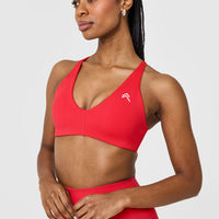 Unified Micro Bralette | Muscle Mommy Red