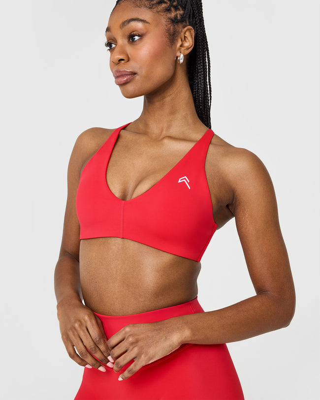 Unified Micro Bralette | Muscle Mommy Red