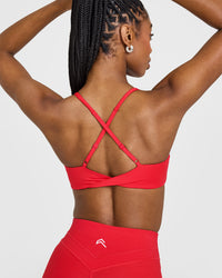 Unified Micro Bralette | Muscle Mommy Red