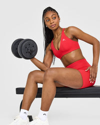 Unified Micro Bralette | Muscle Mommy Red