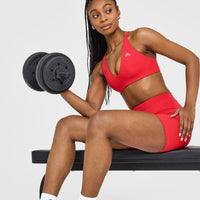 Unified Micro Bralette | Muscle Mommy Red