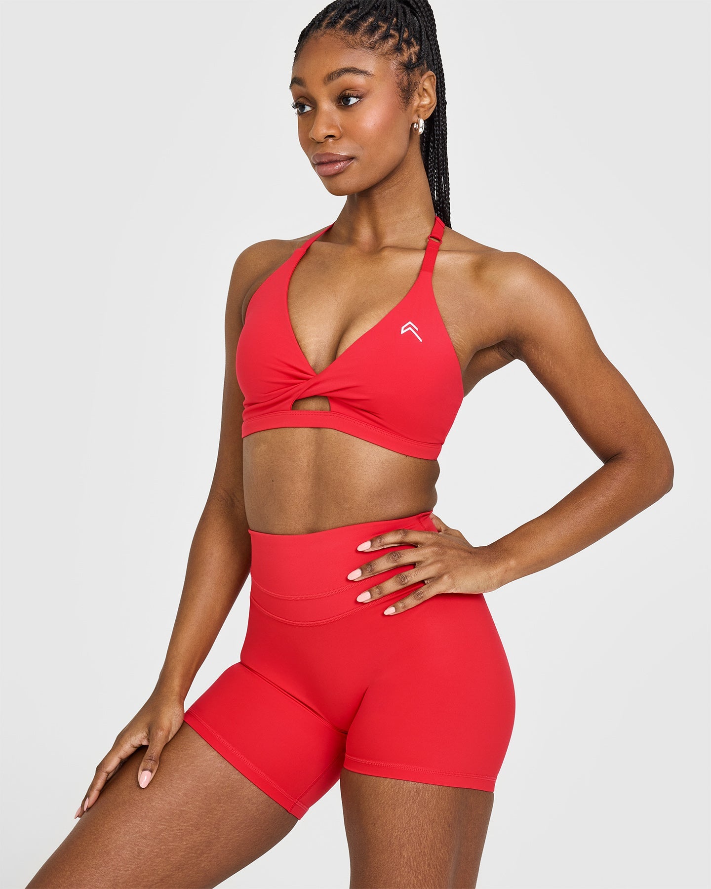 Unified Twist Sports Bra | Muscle Mommy Red