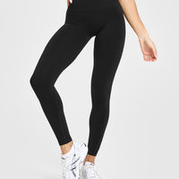 Effortless Seamless Leggings | Black
