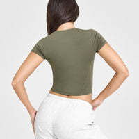 Mellowâ„¢ Soft Mid Short Sleeve T-Shirt | Alpine Green