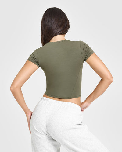 Mellowâ„¢ Soft Mid Short Sleeve T-Shirt | Alpine Green