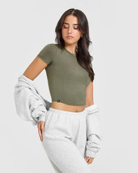 Mellowâ„¢ Soft Mid Short Sleeve T-Shirt | Alpine Green