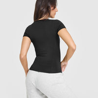 Mellowâ„¢ Soft Short Sleeve T-Shirt | Soft Black