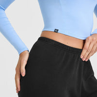 Mellowâ„¢ Soft Mid Long Sleeve Top | Powdered Blue