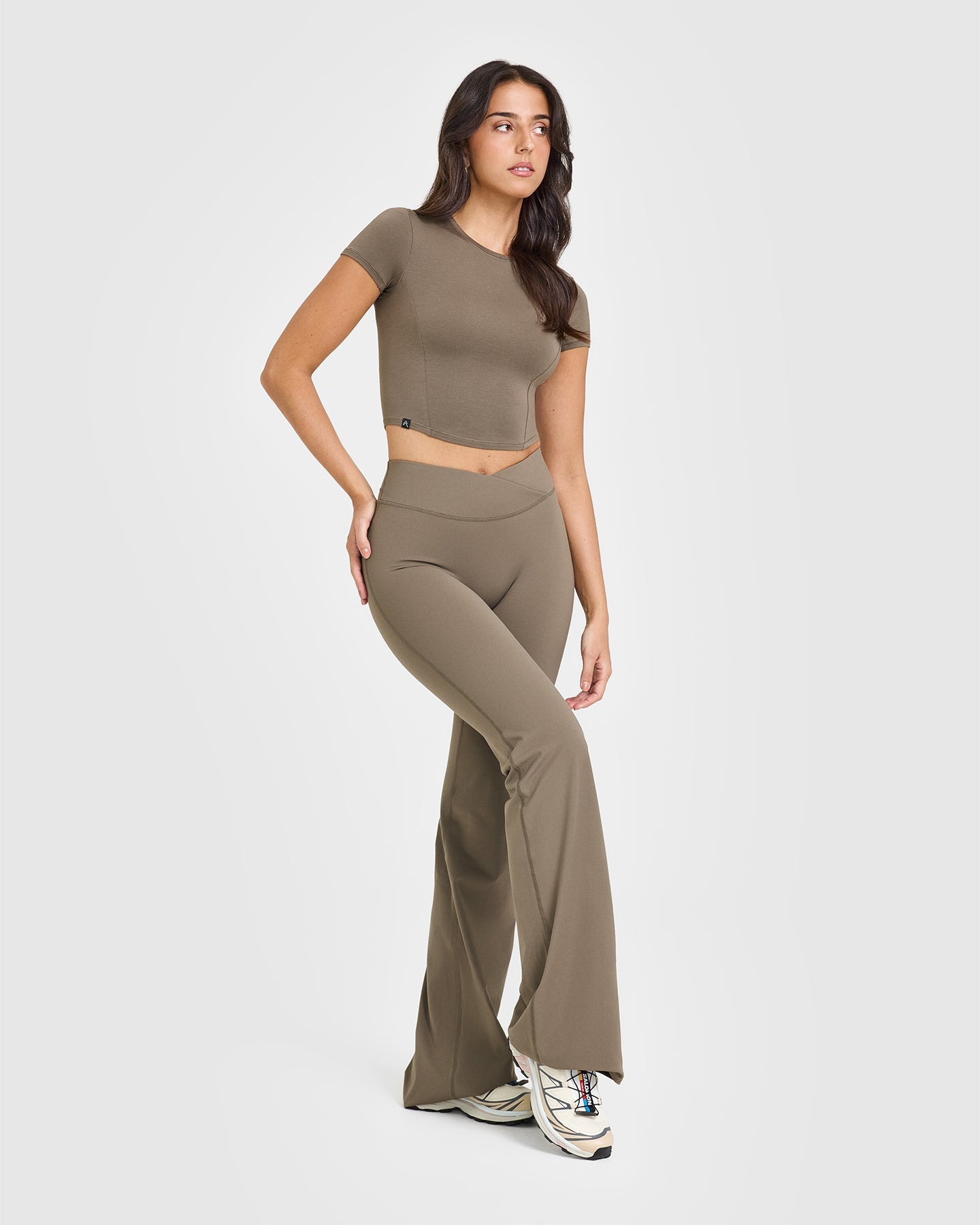 Mellow™ Soft Mid Short Sleeve T-Shirt | Moss Brown