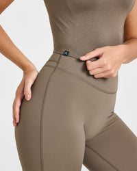 Mellow™ Soft Mid Short Sleeve T-Shirt | Moss Brown