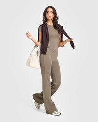 Mellow™ Soft Short Sleeve T-Shirt | Moss Brown