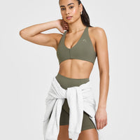 Unified Micro Bralette | Alpine Green