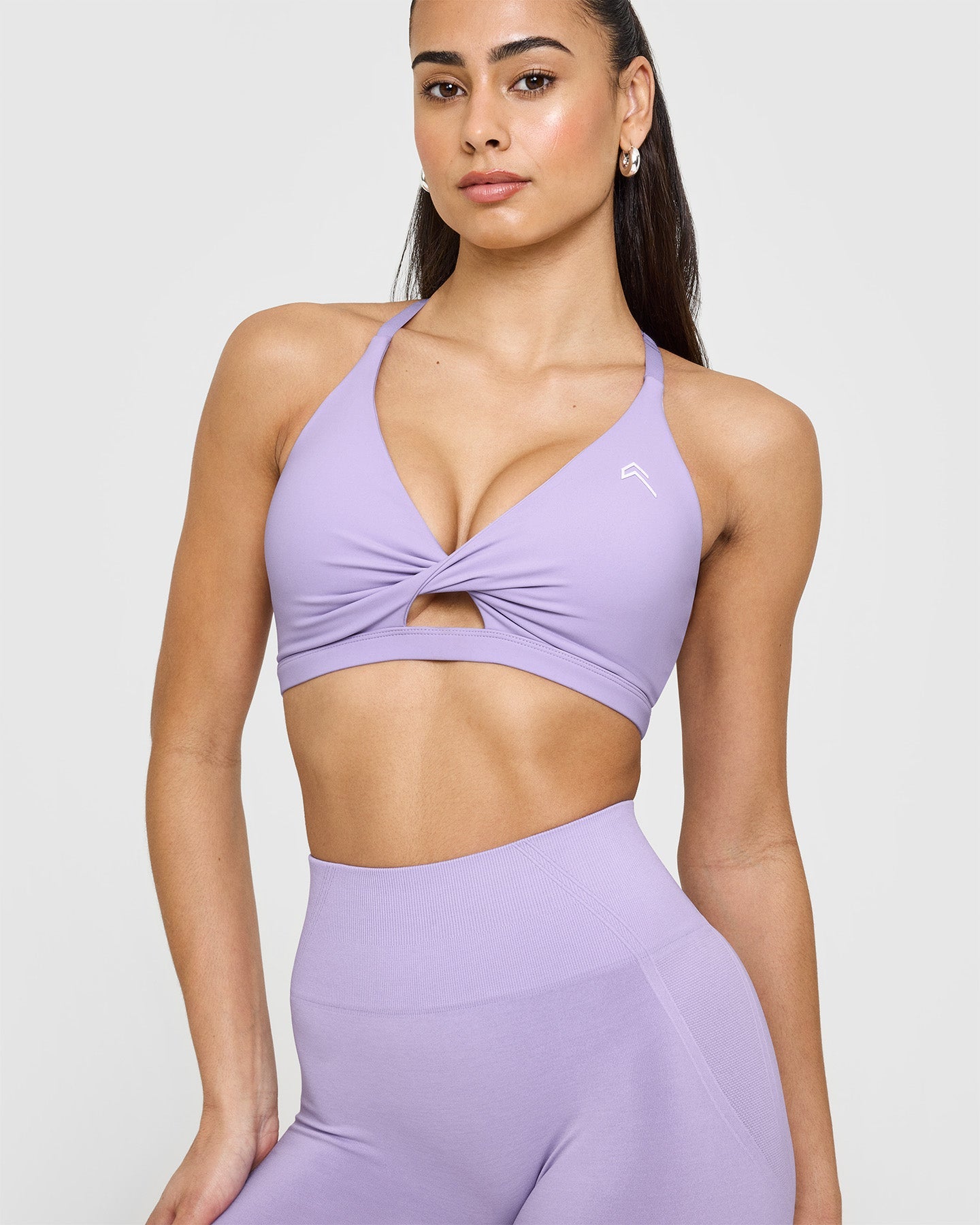 Unified Twist Sports Bra | Wisteria Purple