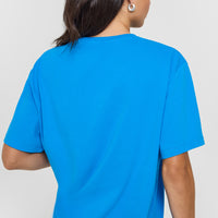 Classic Oversized Lightweight T-Shirt | Tropical Blue