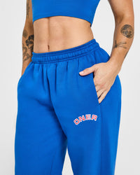 Foundations Jogger With Graphic | Oasis Blue