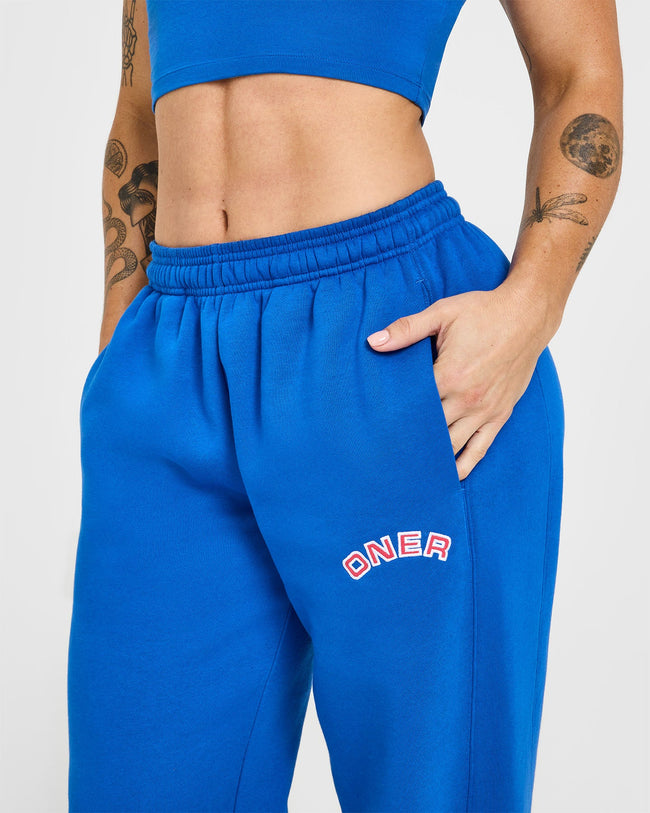 Foundations Jogger With Graphic | Oasis Blue
