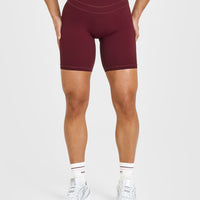 Unified Cycling Shorts 8" | Rosewood