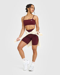 Unified Cycling Shorts 8" | Rosewood