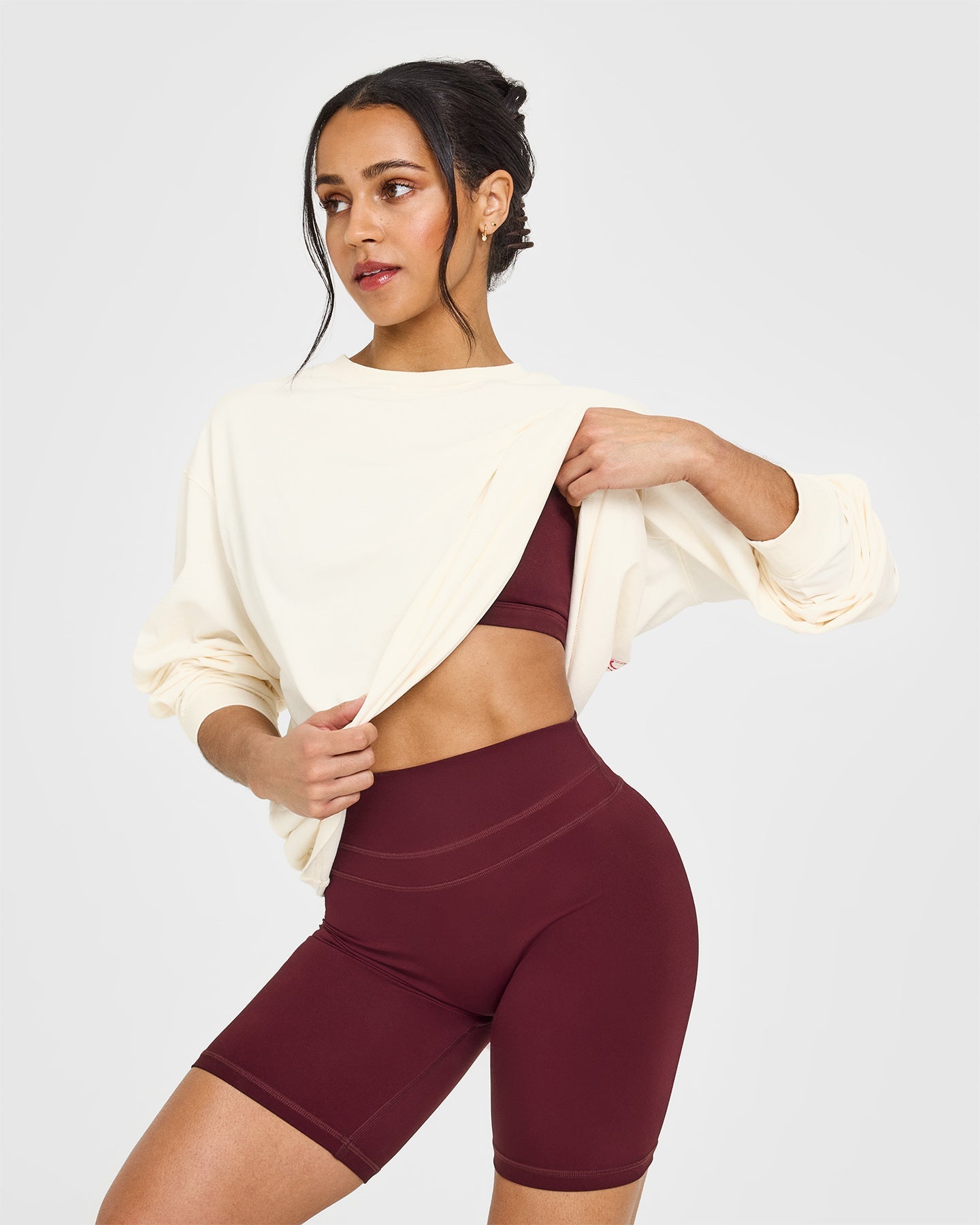 Unified Cycling Shorts 8" | Rosewood