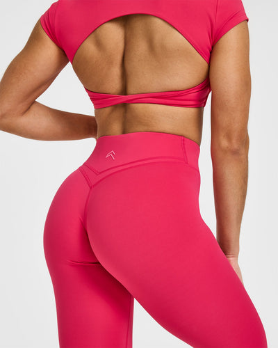 Unified Wrap Leggings | Berry Bloom