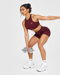 Unified Wrap Shorts 6" | Rosewood