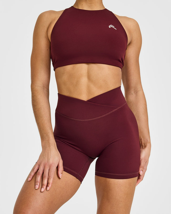 Unified Wrap Shorts 6" | Rosewood