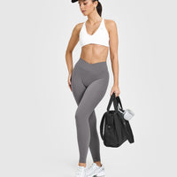 Unified Wrap Leggings | Ash Grey