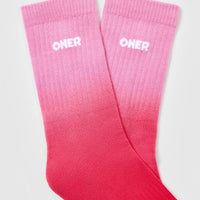Oner Heart Crew Socks 3 Pack | Sweetie/Berry Bloom/Rosewood