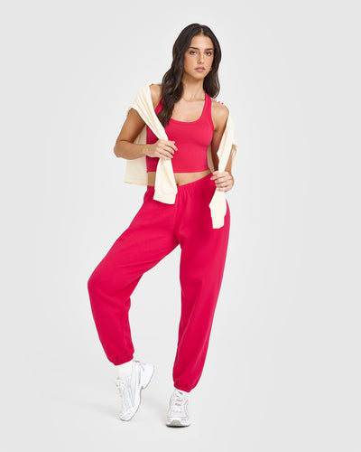 Mid Weight Jogger | Berry Bloom