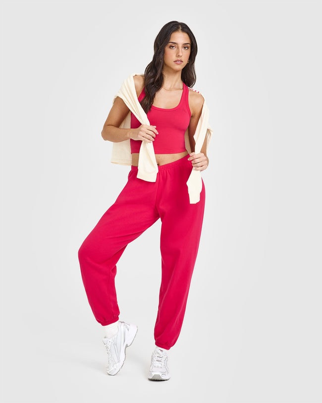 Mid Weight Jogger | Berry Bloom