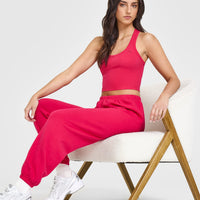 Mid Weight Jogger | Berry Bloom