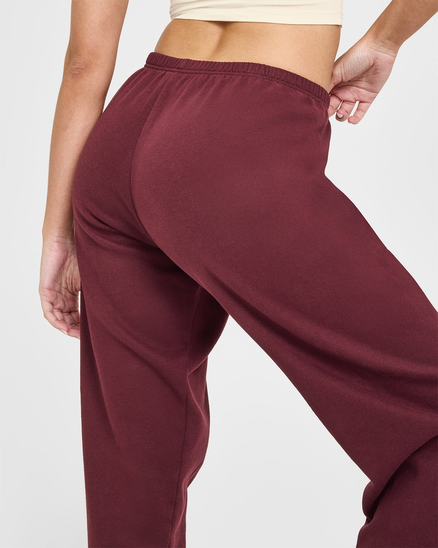 Mid Weight Jogger | Rosewood