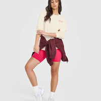 Oner Graphic Washed Long Sleeve Top | Off White
