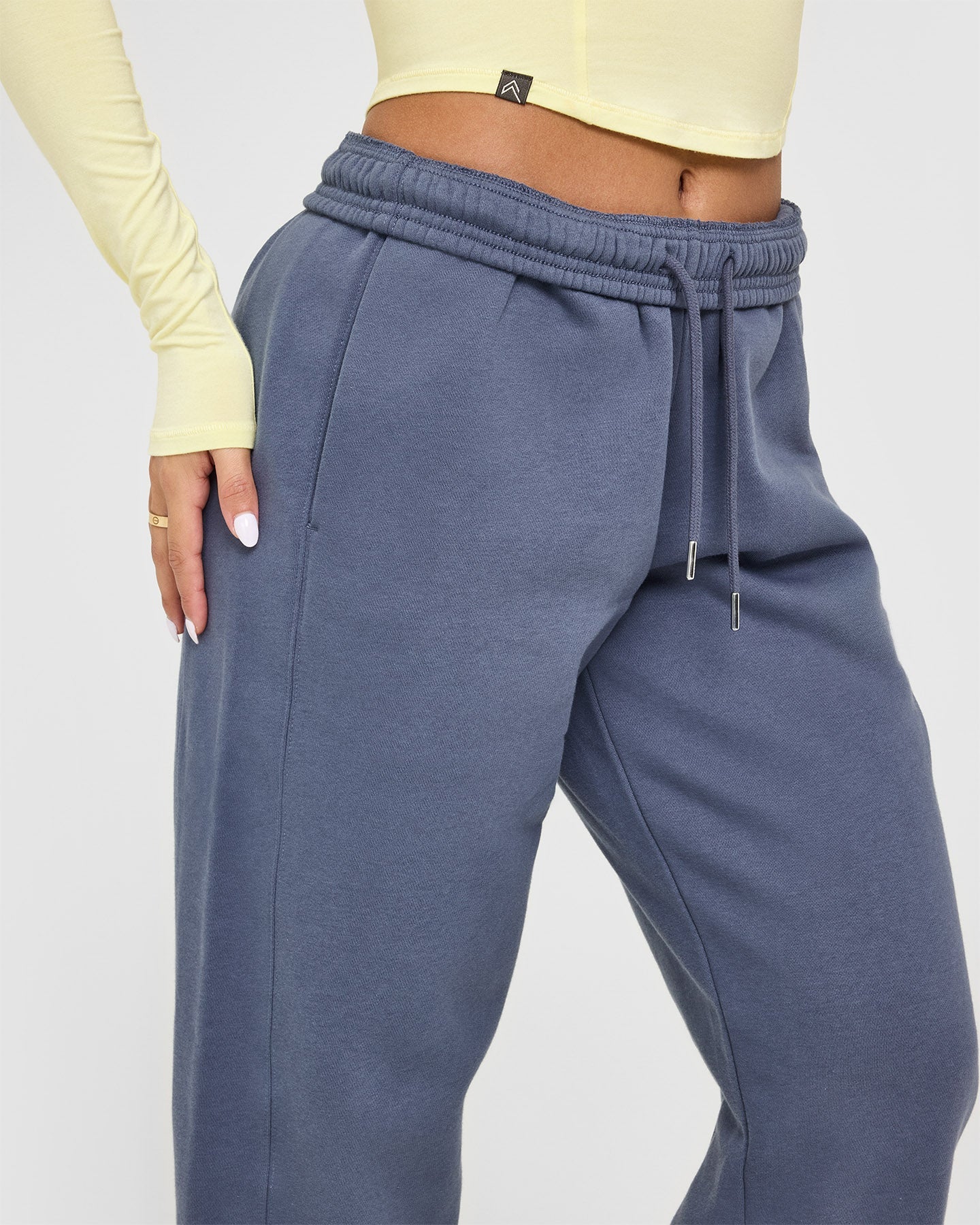 Foundations Jogger With Printed Graphic | Granite Blue