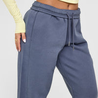 Foundations Jogger With Printed Graphic | Granite Blue