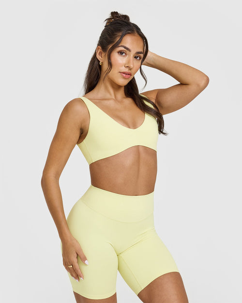 Oner Modal SoftMotion™ Scoop Back Bralette | Pastel Yellow